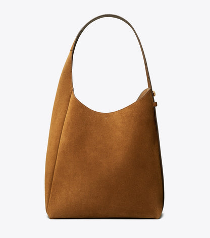 Suede Hobo Bag