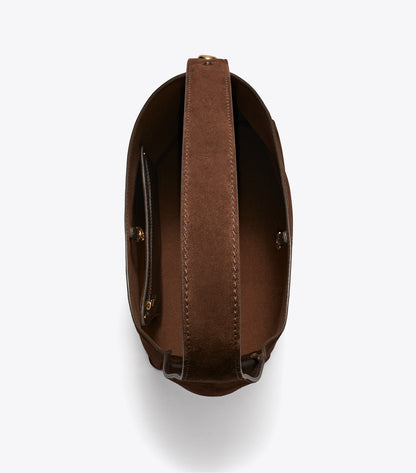 Suede Hobo Bag