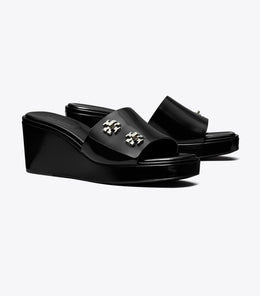 Turnlock Wedge Sandal