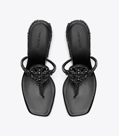 Miller Crystal Kitten Heel