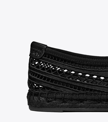 Open Weave Mary Jane Espadrille