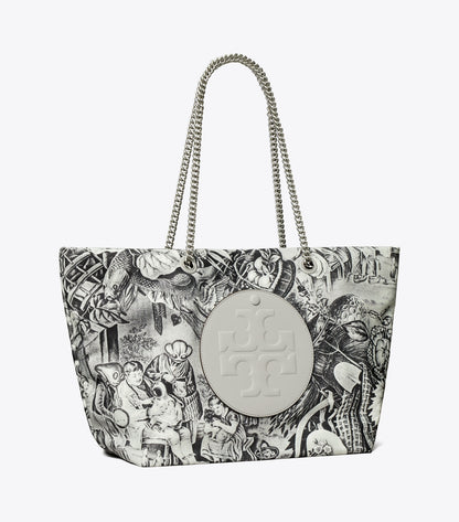 Ella Printed Chain Tote