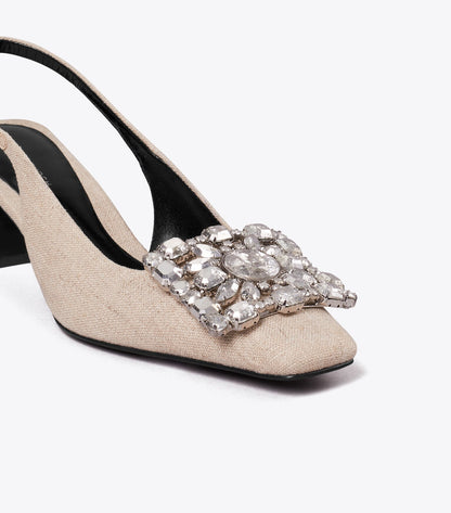 Georgia Crystal Slingback