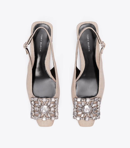 Georgia Crystal Slingback