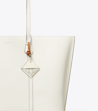 Hidden Logo Croc-Embossed Key Charm