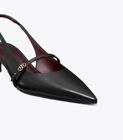 Double T Buckle Mary Jane Slingback