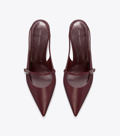 Double T Buckle Mary Jane Slingback