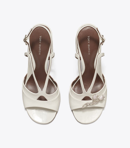 Twisted Heel Sandal