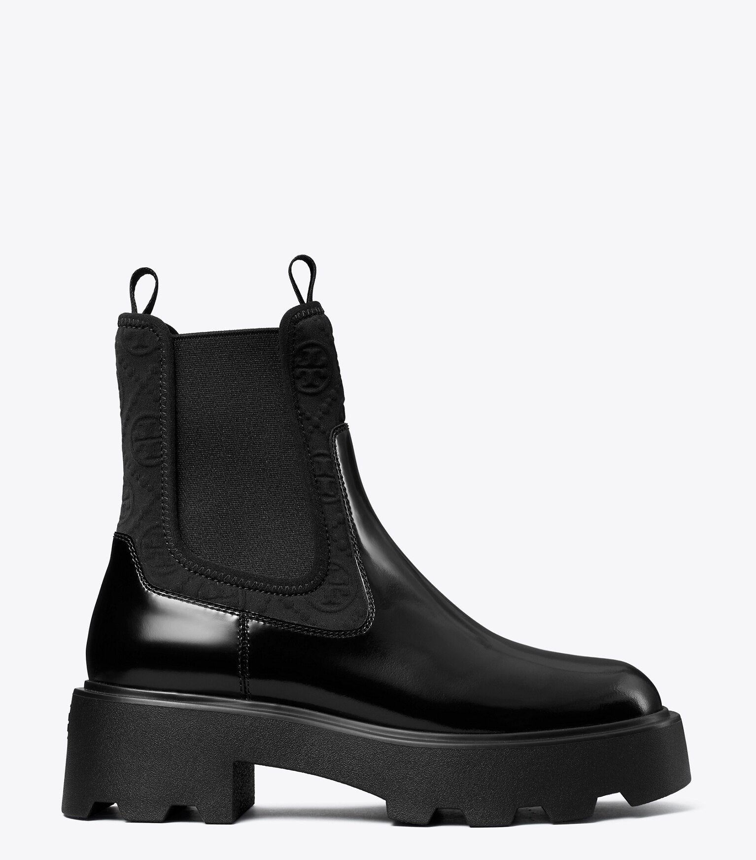 T Monogram Chelsea Lug Boot