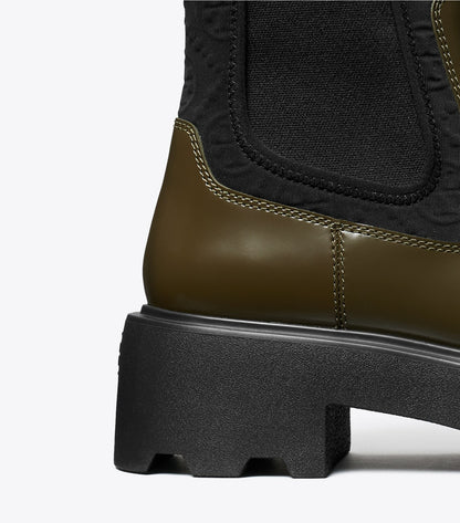 T Monogram Chelsea Lug Boot