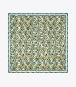 Dream Paisley Silk Square Scarf