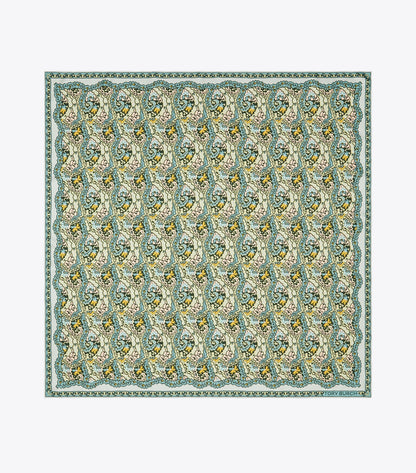 Dream Paisley Silk Square Scarf