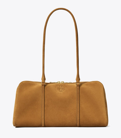 Marshmallow Suede Satchel
