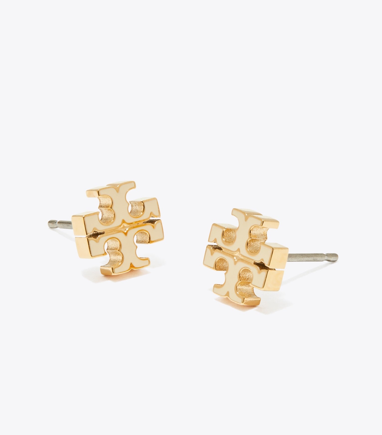 Small Icon Enamel Stud Earrings
