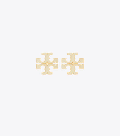 Small Icon Enamel Stud Earrings