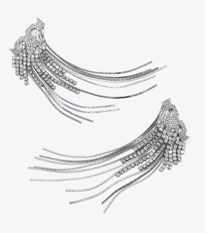 Runway Pavé Serif T Earrings