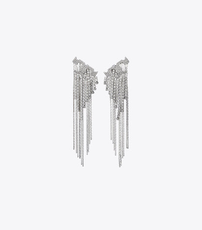 Runway Pavé Serif T Earrings