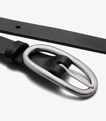 Large Pierced Buckle Belt