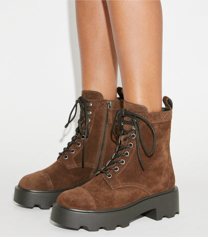 T Monogram Lug Boot