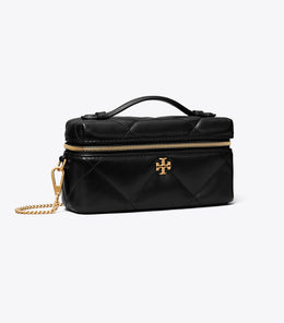 Kira Diamond Quilt Charm East-West Vanity Case
