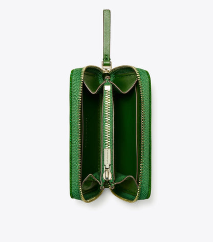 Small Kira Flocked Zip-Around Wallet