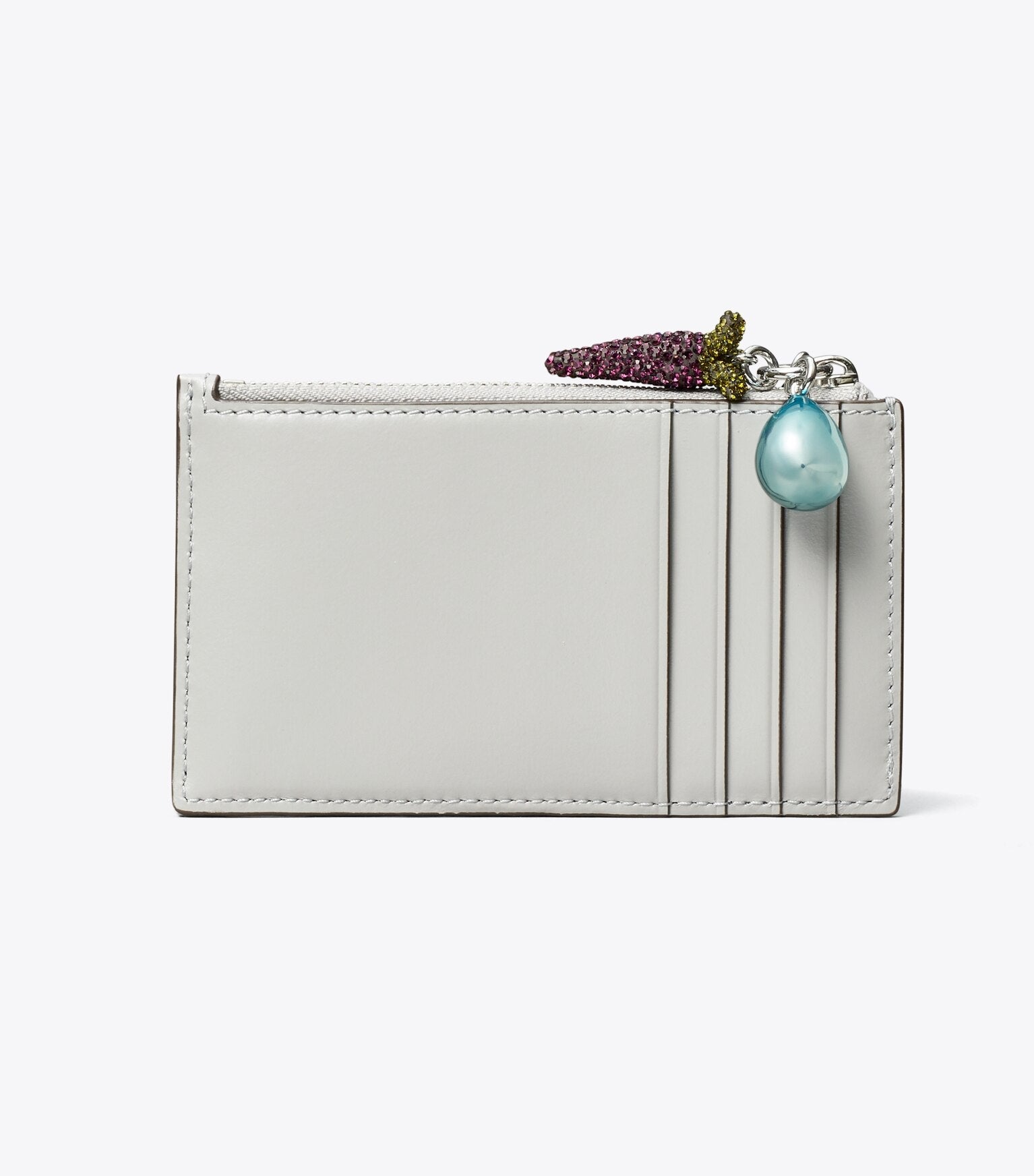 Kira Diamond Quilt Charm Zip Card Case