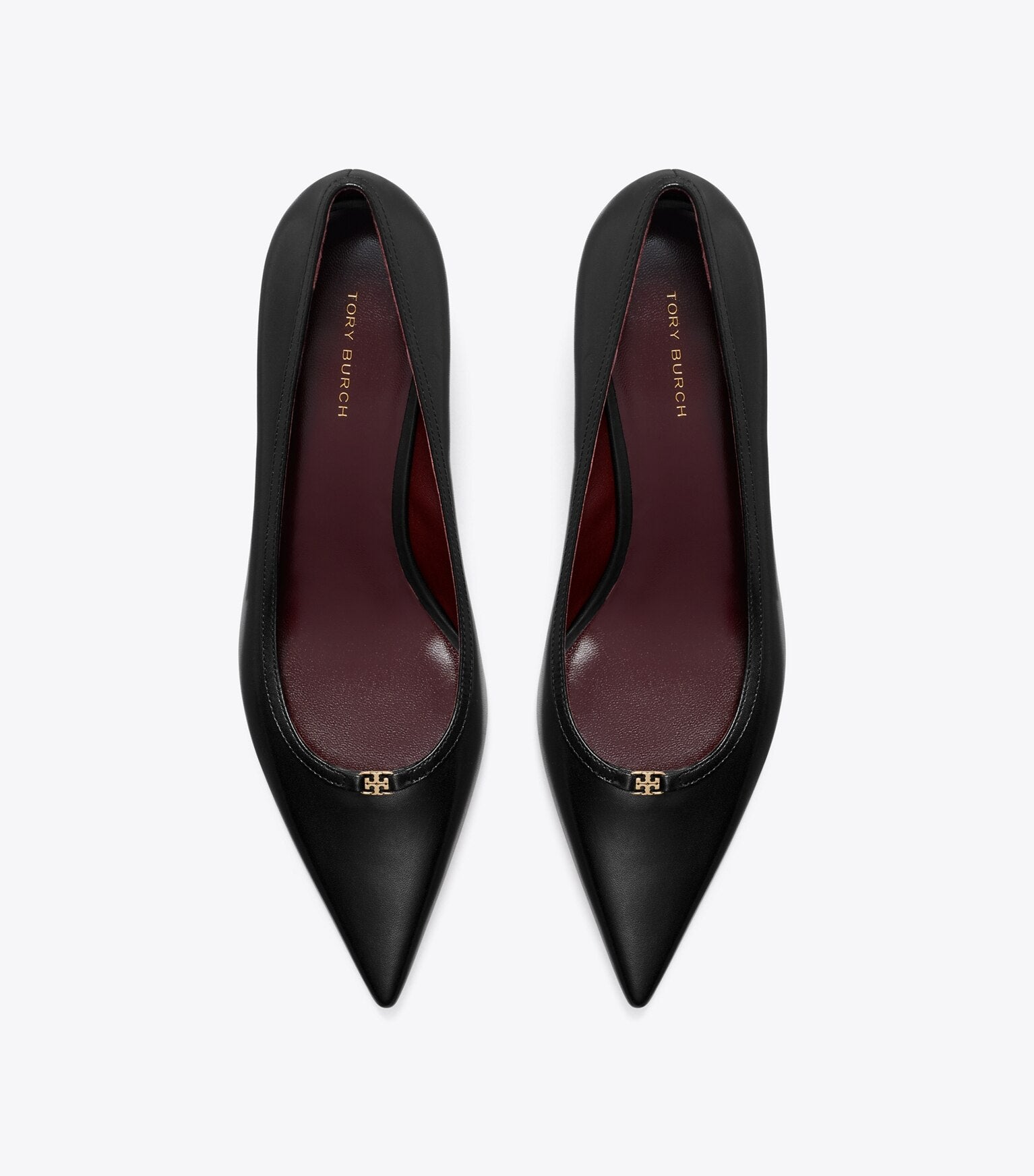 Double T Buckle Low-Heeled Pump
