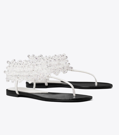 Beaded Flat Sandal