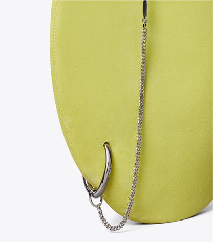 Pierced Soft Suede Bag