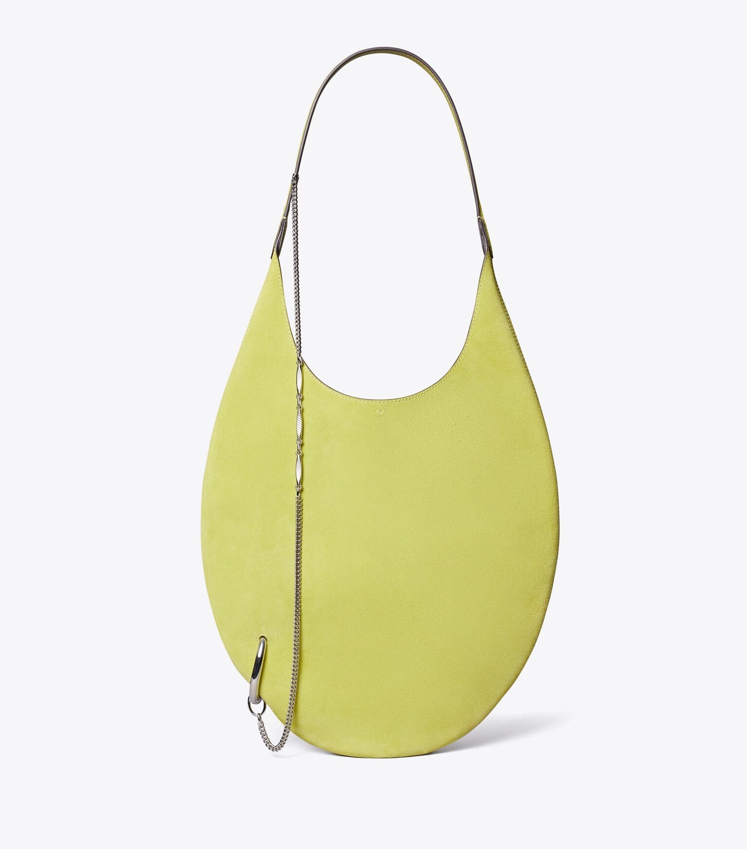 Pierced Soft Suede Bag