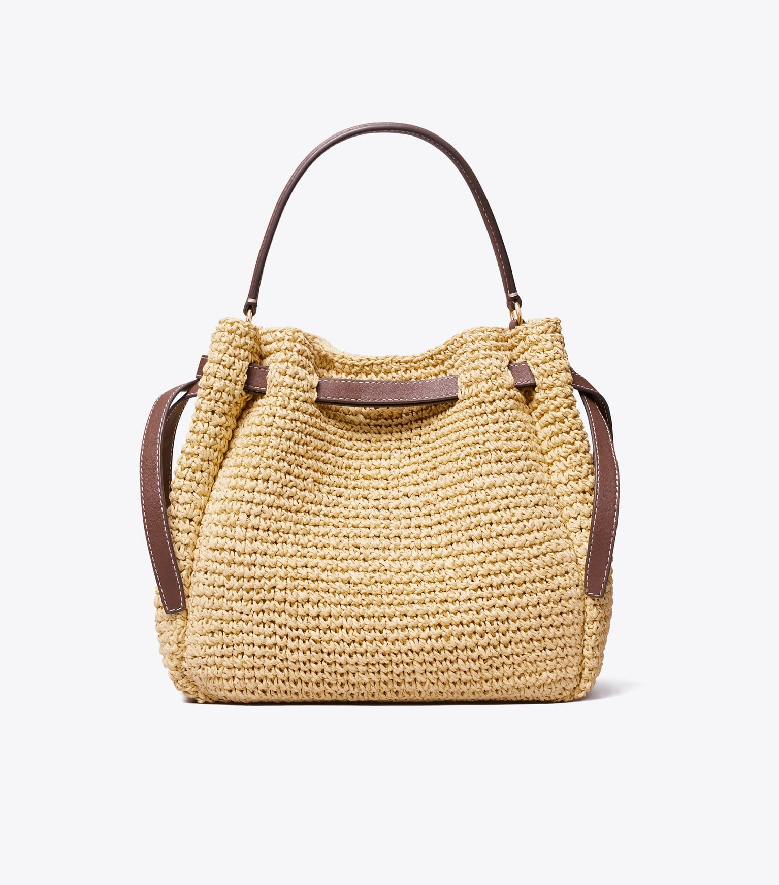 Romy Woven Bucket Bag