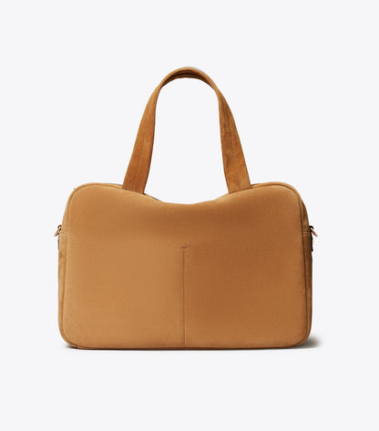 Suede Oversized Satchel