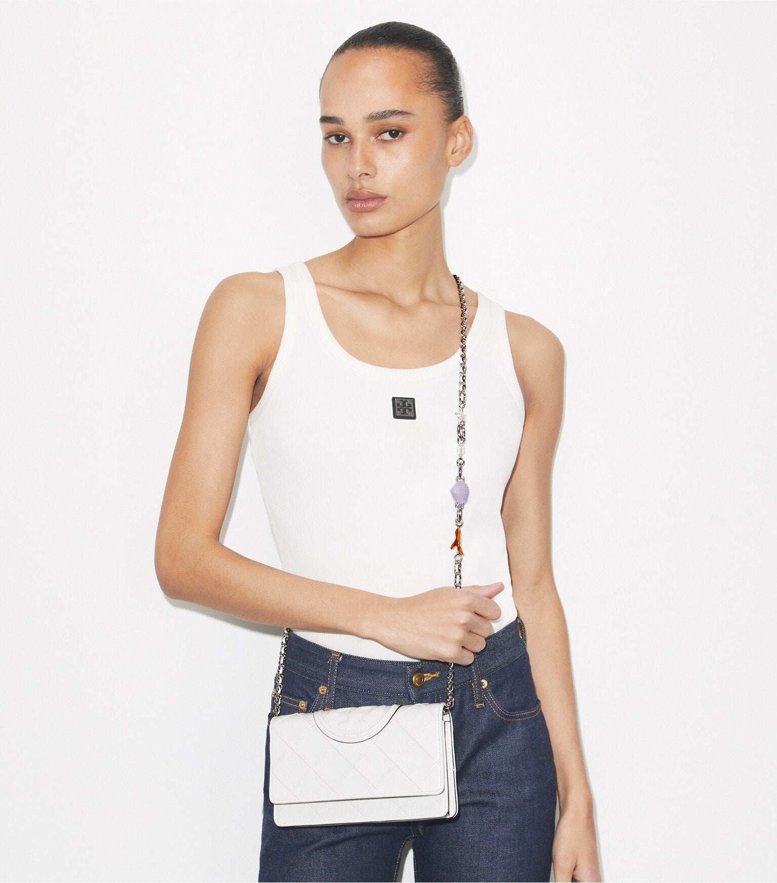 Fleming Charm Chain Crossbody