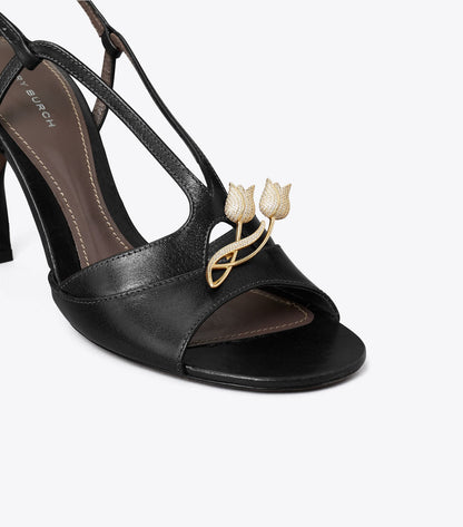 Twisted Heel Sandal