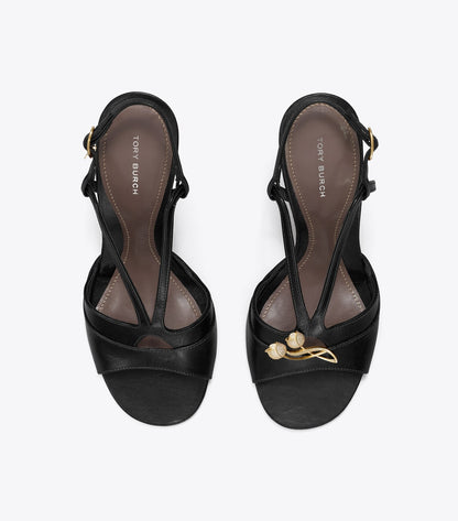 Twisted Heel Sandal