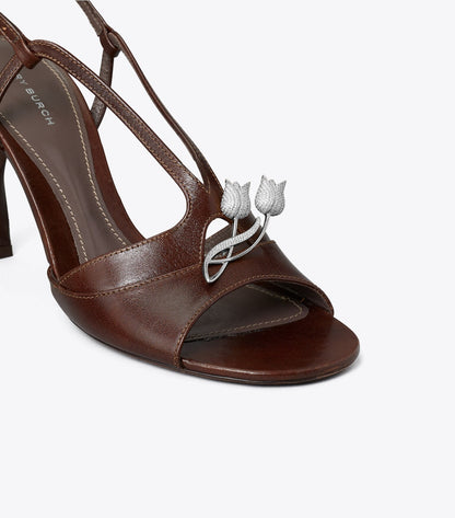 Twisted Heel Sandal