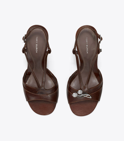 Twisted Heel Sandal