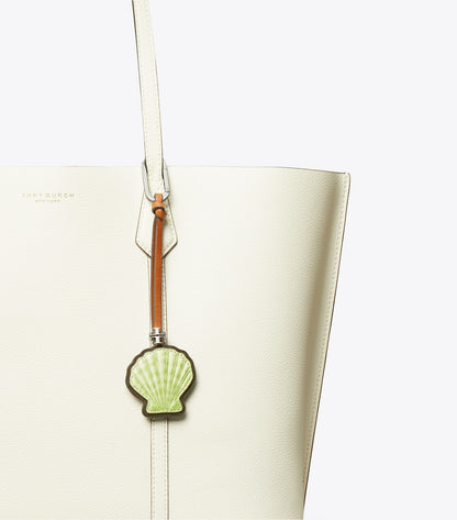 Leather Shell Bag Charm