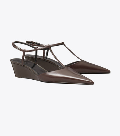 Gigi T-Strap Wedge