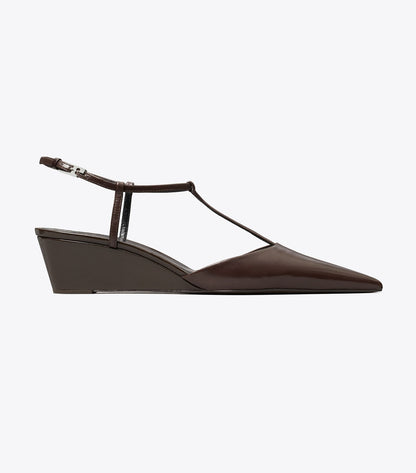 Gigi T-Strap Wedge