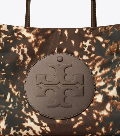 Ella Printed Nylon Small Tote