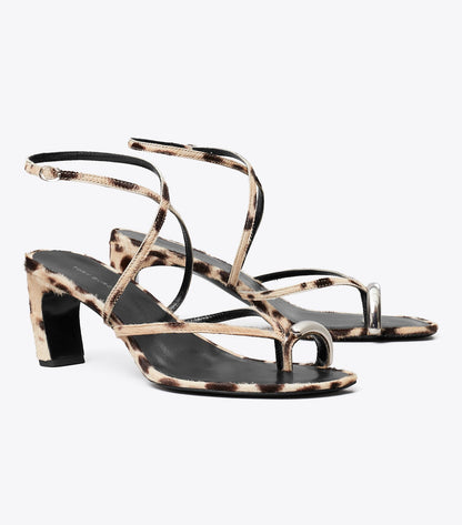 Pierced Strappy Heel Sandal 65mm