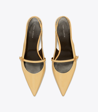 Double T Buckle Mary Jane Slingback