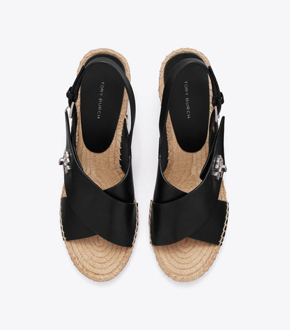 Turnlock Wedge Espadrille