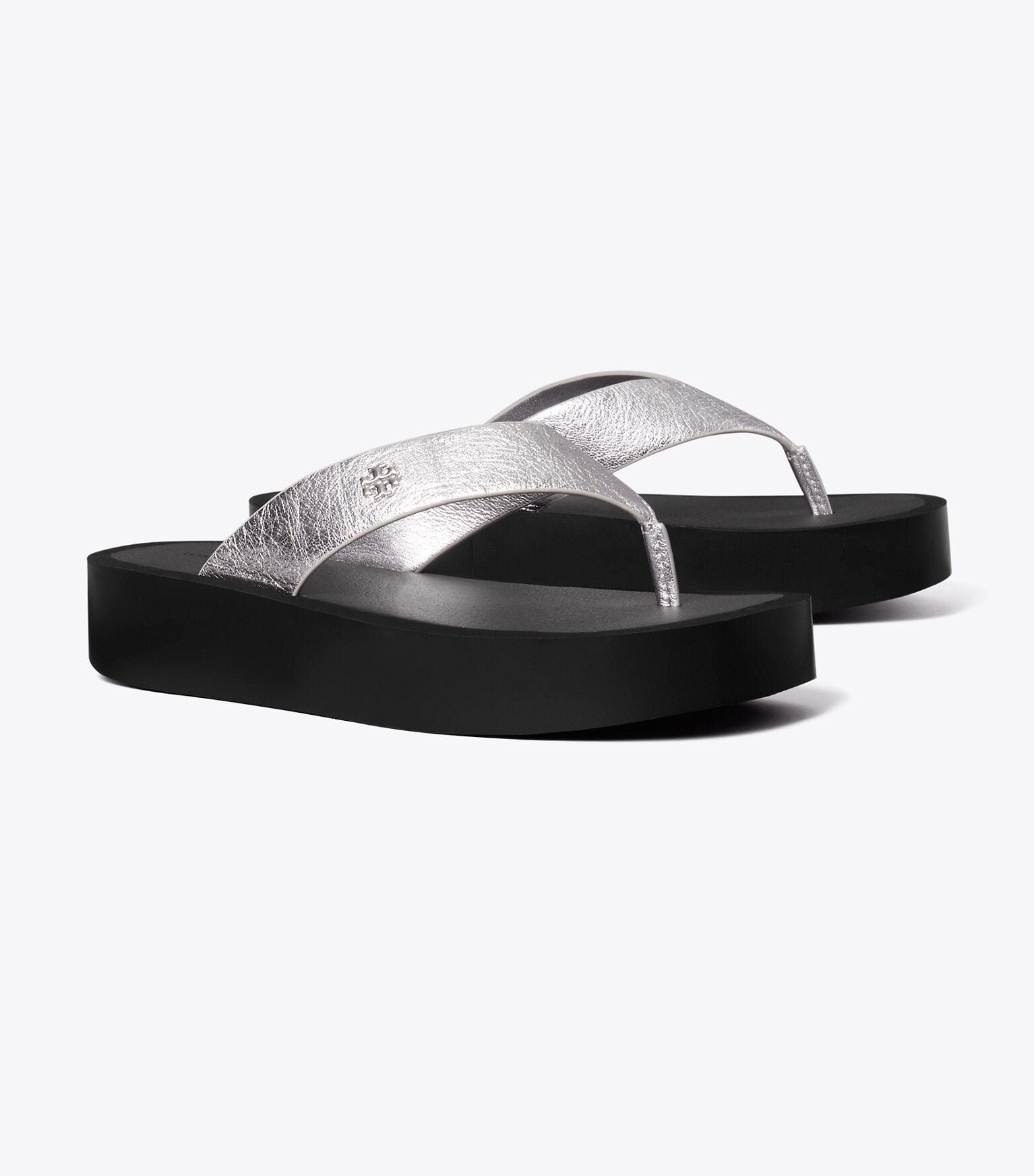 Leather Platform Flip Flop