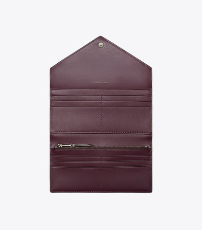 Long Colorblock Envelope Wallet