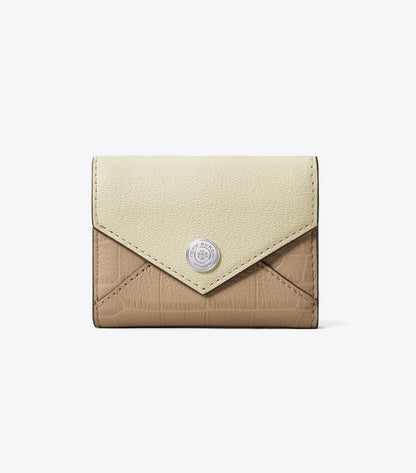 Small Colorblock Envelope Wallet