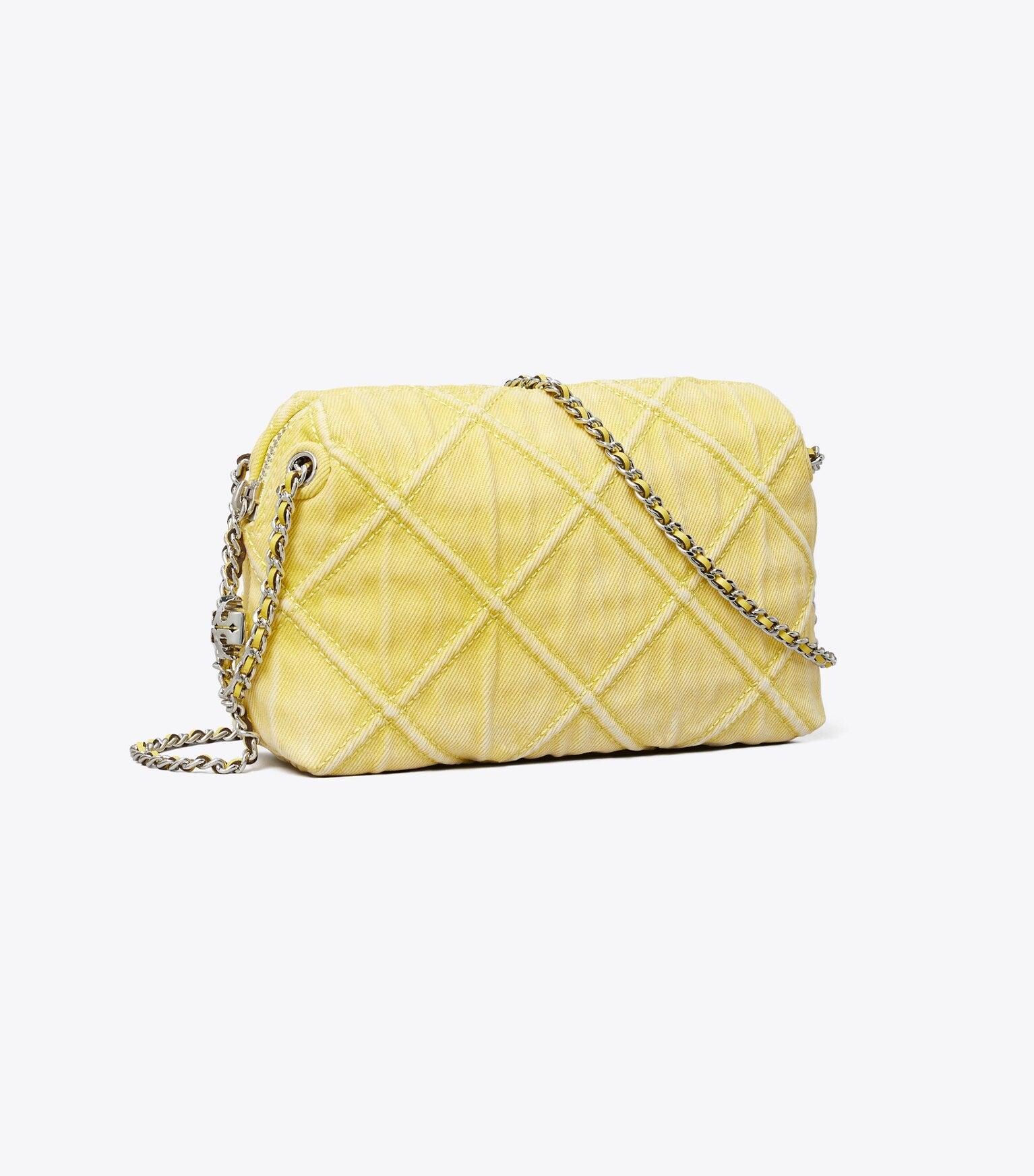 Fleming Denim Soft Crossbody Bag