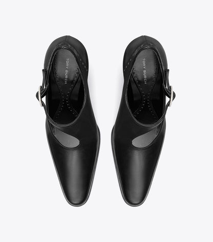 Twisted Heel Monk Strap