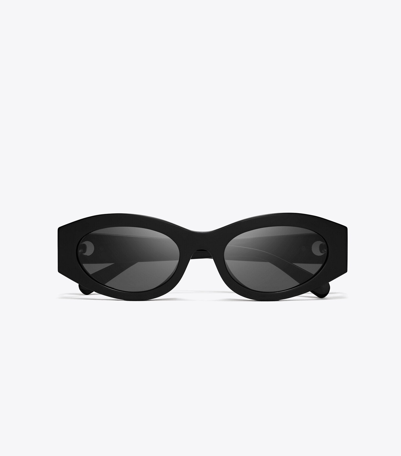 Pierced Oval Sunglasses